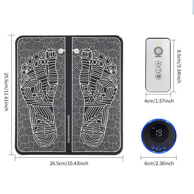 Reluxa™ Fotpuls Massager